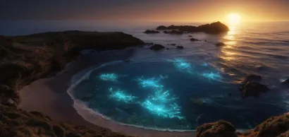 El Misterioso Resplandor del Mar: Bioluminiscencia