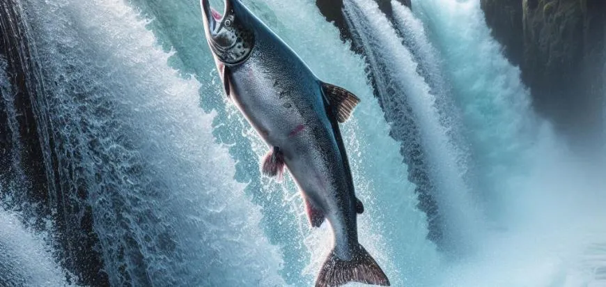 El viaje de los salmones