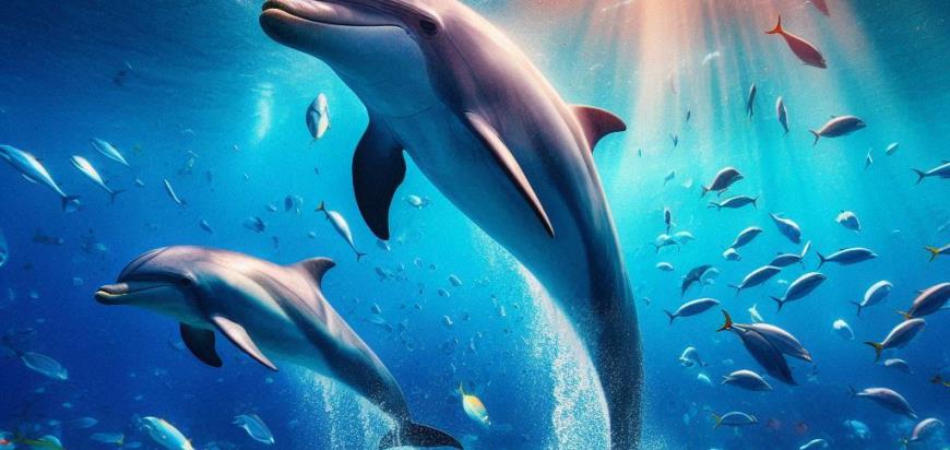 La increíble velocidad de los delfines