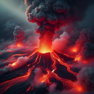 Volcanes en erupción
