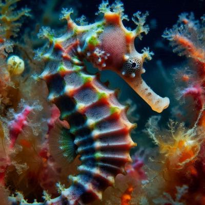 El camuflaje de los seahorses