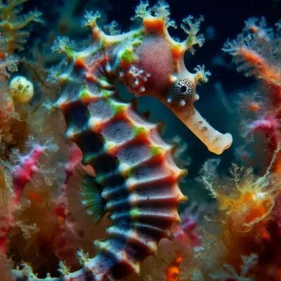 El camuflaje de los seahorses