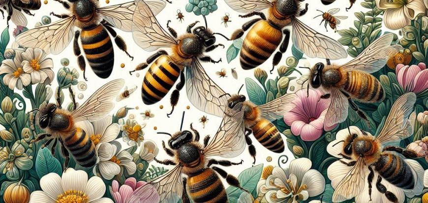 El poder de las abejas en la polinización