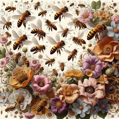 El poder de las abejas en la polinización