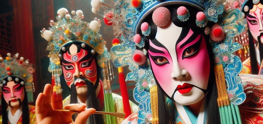 La Opera de Pekín en China