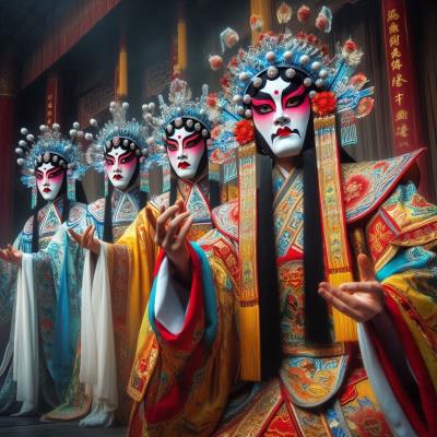 La Opera de Pekín en China