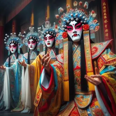 La Opera de Pekín en China
