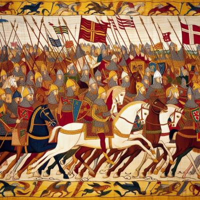 Los Tapices de Bayeux en Francia