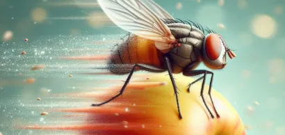 El insecto más rápido: La mosca de la fruta