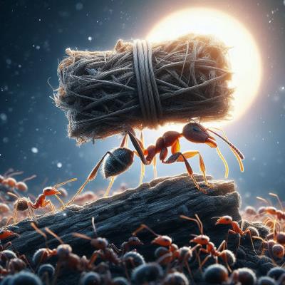 La increíble fuerza de las hormigas