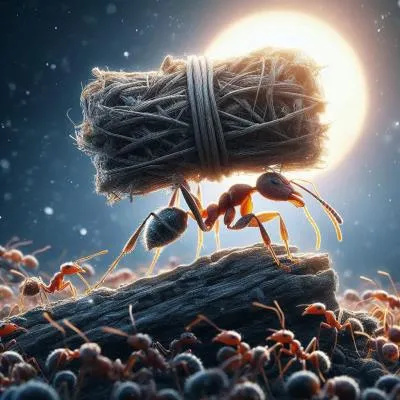 La increíble fuerza de las hormigas