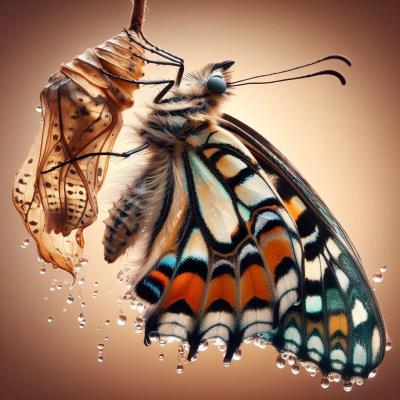 La metamorfosis de la mariposa