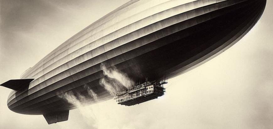 El primer vuelo del Zeppelin