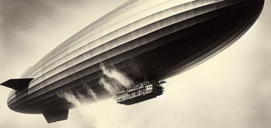 El primer vuelo del Zeppelin