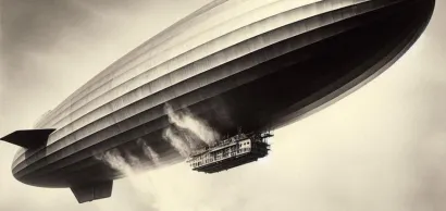 El primer vuelo del Zeppelin
