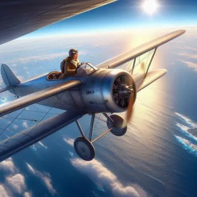 La primera mujer piloto
