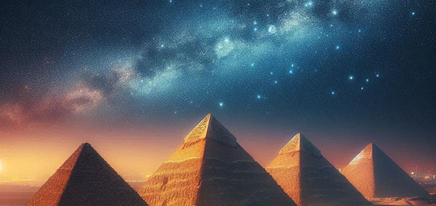 Las pirámides de Giza y su alineación astronómica
