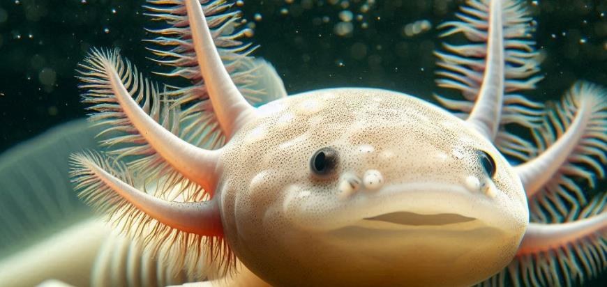 El axolotl, un 