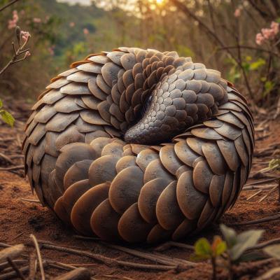 El solitario pangolín