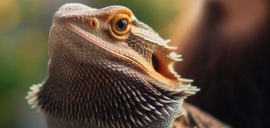 El dragón barbudo