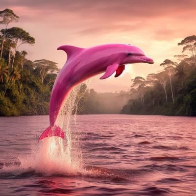 El delfín rosado